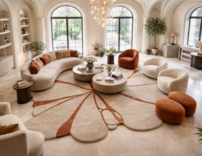 Unshaped rugs